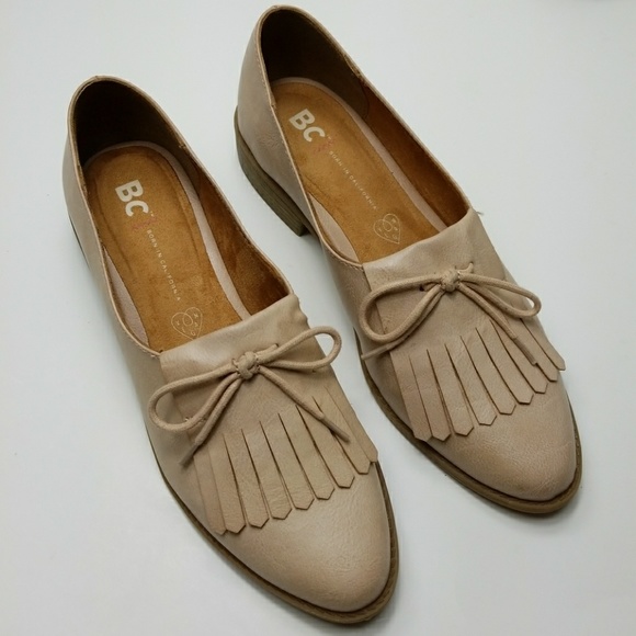 BC Footwear Shoes - BC FOOTWEAR blush vegan leather kilty loafers